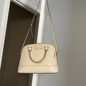 White Kate Spade Purse
